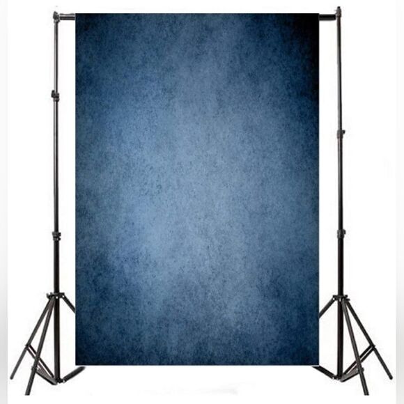 🔹️Blue 5x3 Ft Vinyl Photography Backdrop - Picture 1 of 2